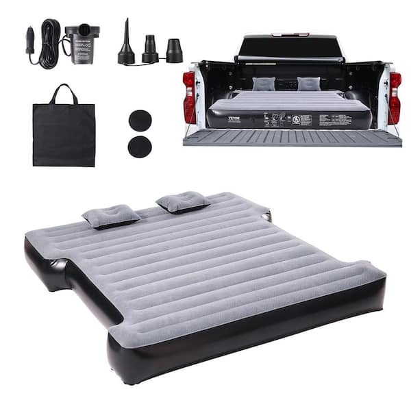 Truck Bed Air Mattress, for 5.5-5.8 ft. Full Size Short Truck Beds, Inflatable Air Mattress Camping Bed 2025 update