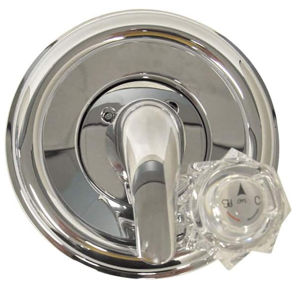 DANCO 1-Handle Valve Trim Kit in Chrome for Delta Tub/Shower Faucets (Valve Not Included)