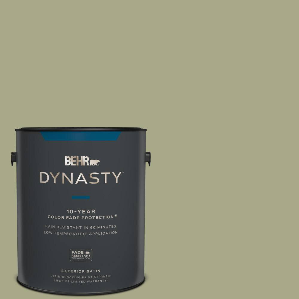 BEHR DYNASTY 1 gal. S3604 Meditation Time Satin Enamel Exterior Stain