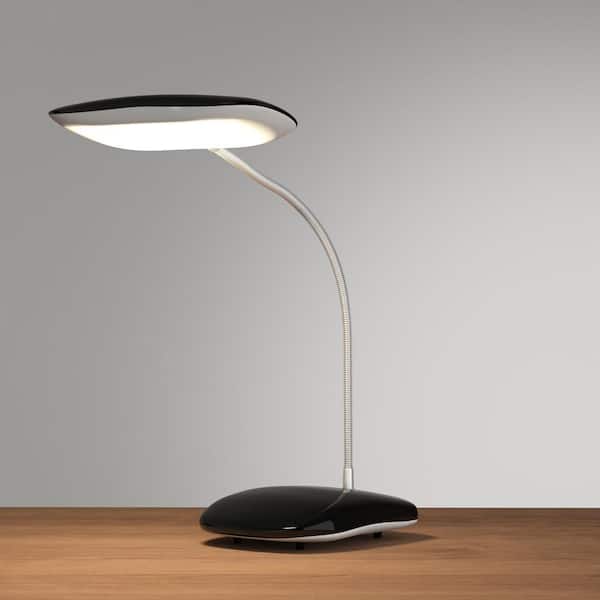 Northwest 12 5 In Black Desk Lamp With, Touch Activated Lamp