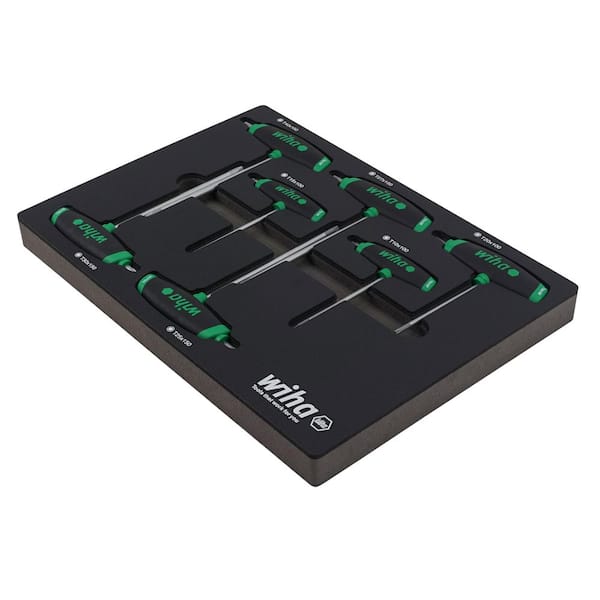 SoftGrip Dual Drive Torx Key T-Handle (7-Piece) Tray Set