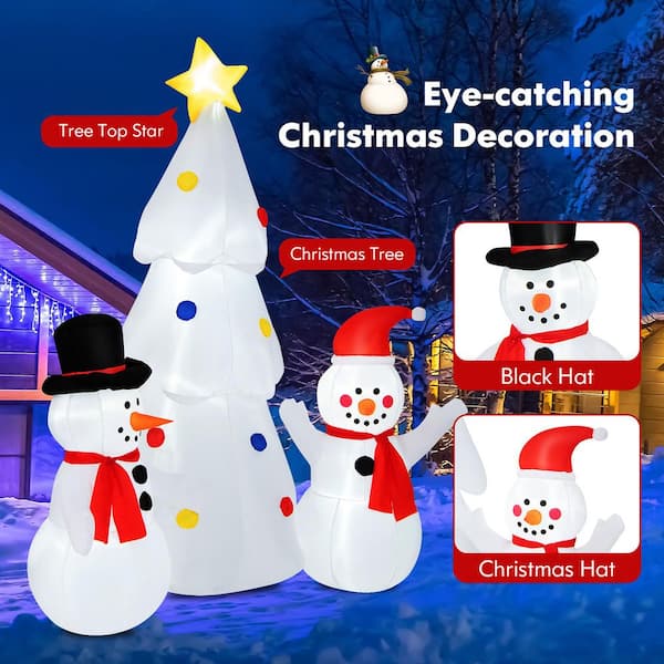 Pop up snowman