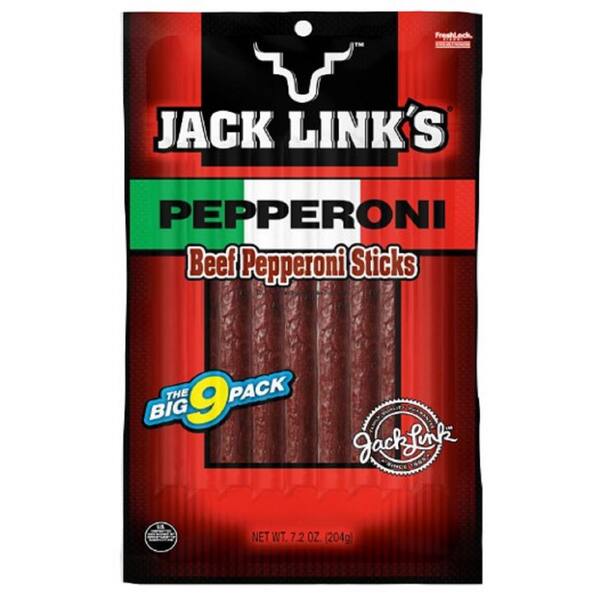 Jack Link's Peproni Beef, Stick 7.2 oz. Meat Snacks