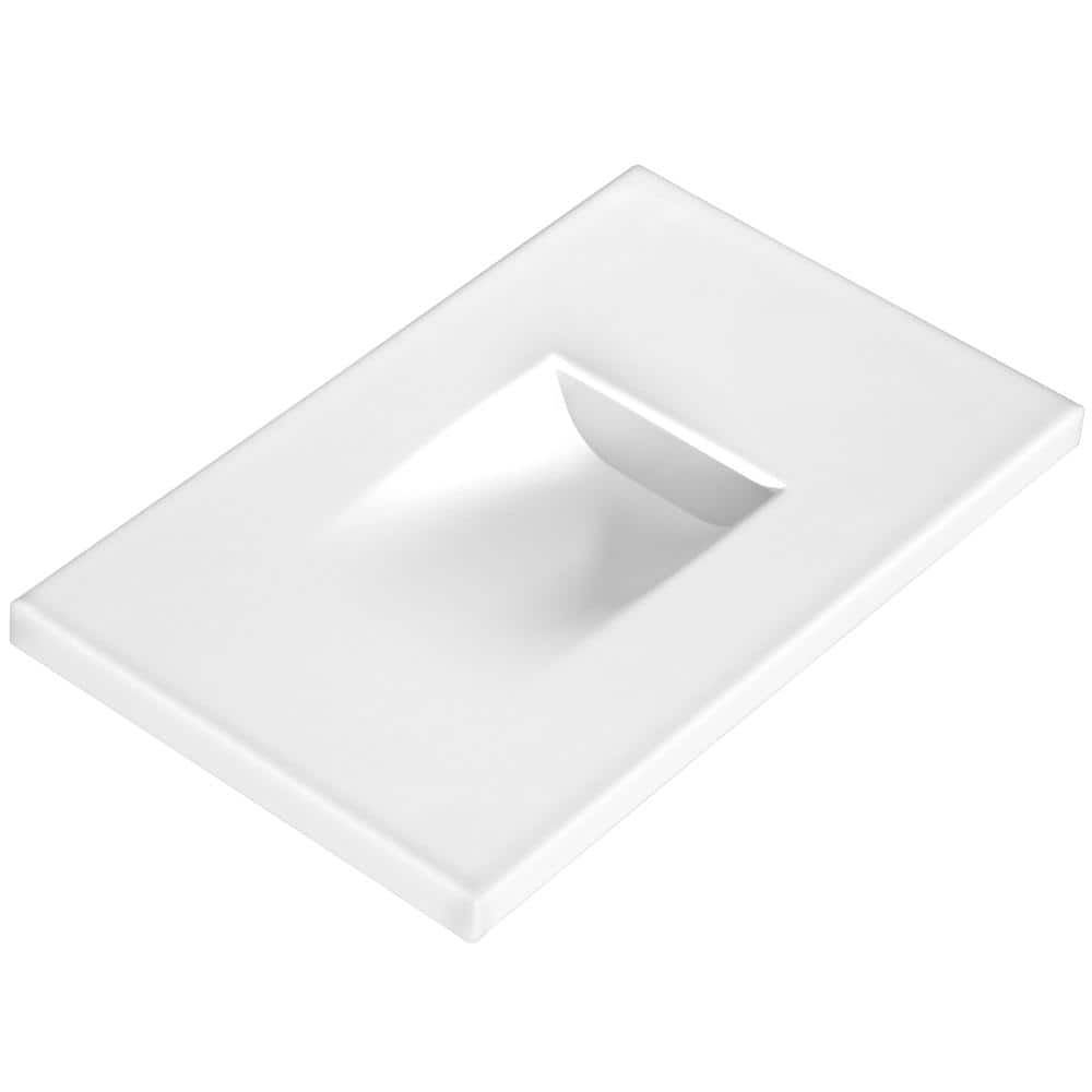 White Aluminum LED Step Lights with Tunable Color, 2-Pack