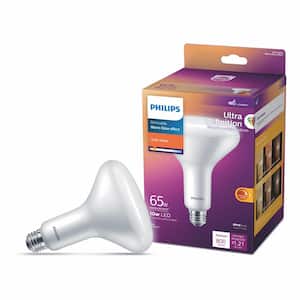 65-Watt Equivalent BR40 Ultra Definition Dimmable E26 LED Light Bulb Soft White with Warm Glow 2700K (1-Pack)