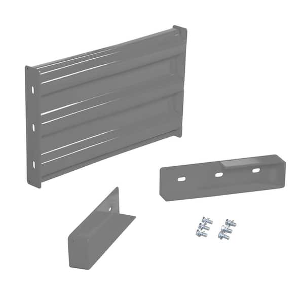 Vestil 2 ft. Gray Semi Gloss Drop-In Style Guard Rail