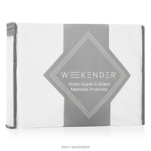 Hotel-Grade 5-Sided Jersey Mattress Protector