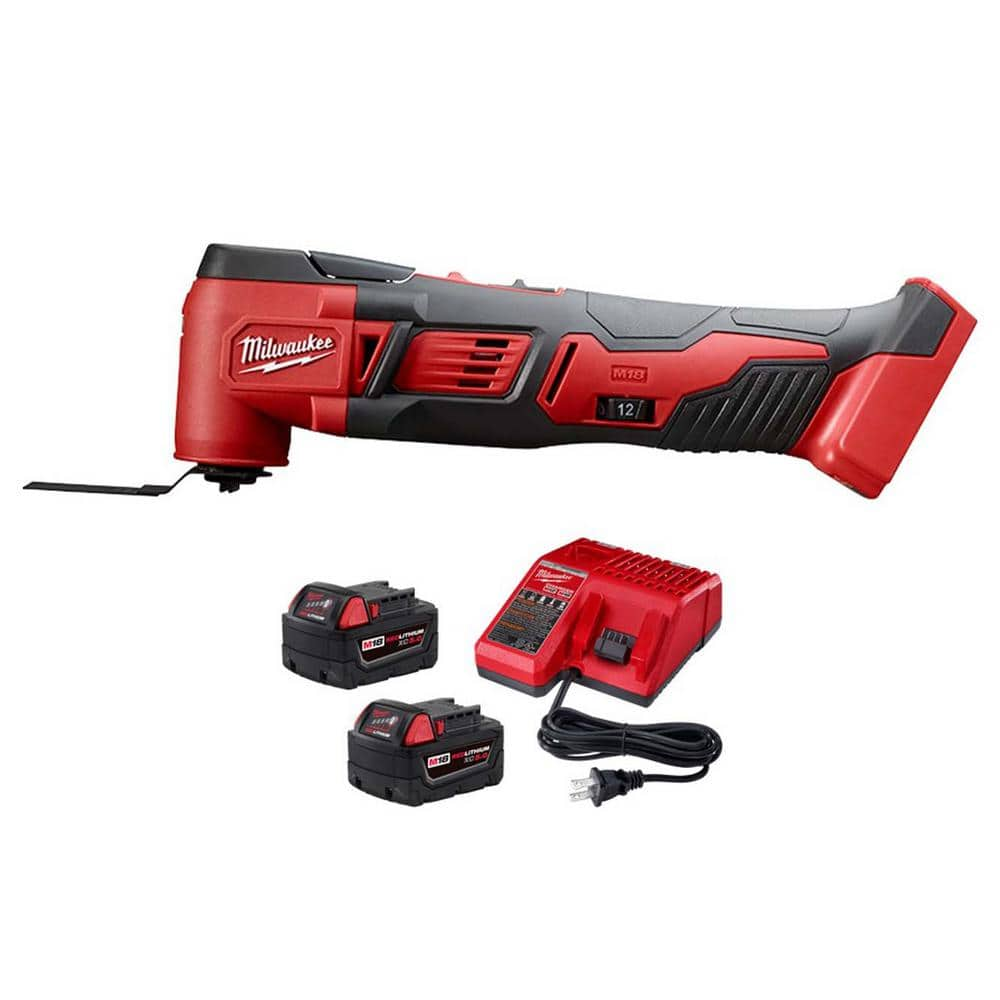 Milwaukee M18 18-Volt Lithium-Ion Cordless Oscillating Multi-Tool with ...