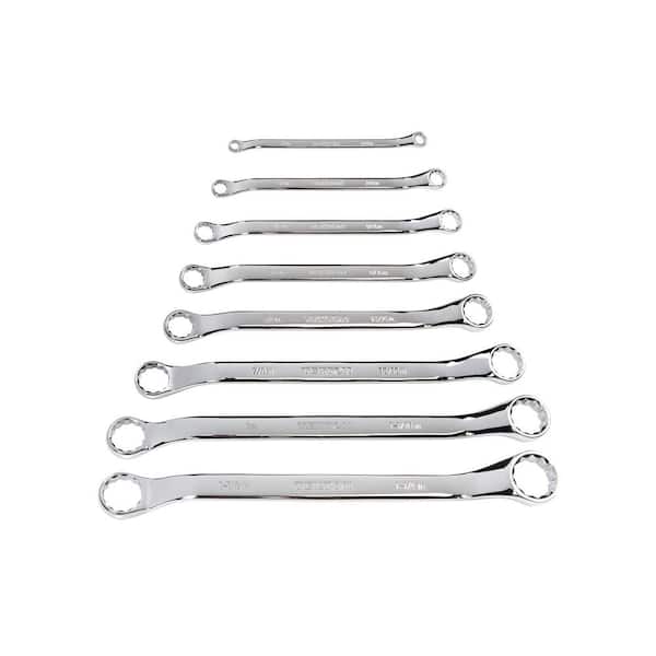 45-Degree Offset Box End Wrench Set, 8-Piece (1/4 - 1-1/4 in.)