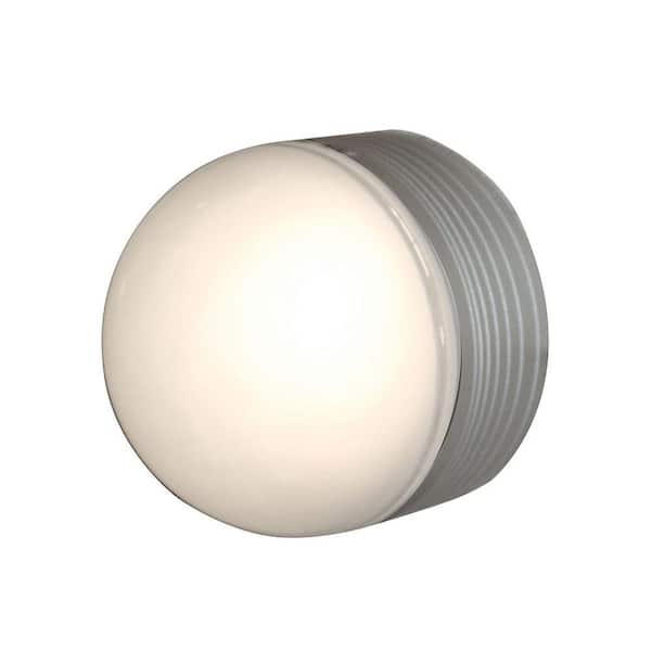 Access Lighting 1-Light Outdoor Pendant Satin Finish Frosted Glass-DISCONTINUED