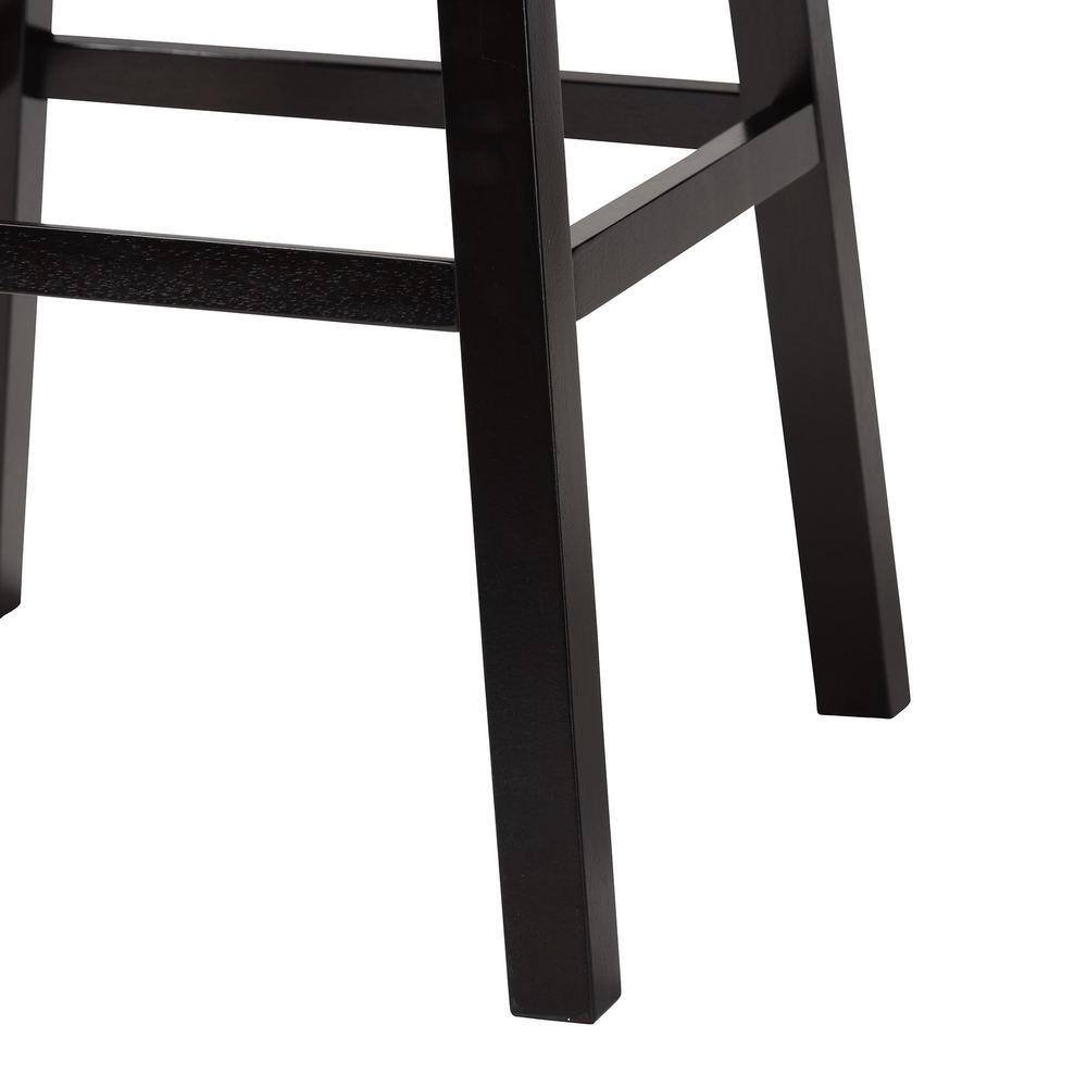 Set of 2 White Faux Leather Tufted Swivel Barstools with Nailhead Trim