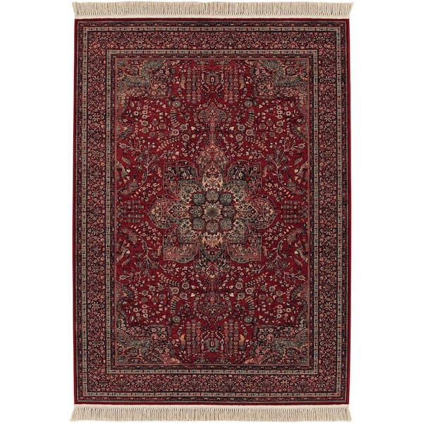 Kashimar All Over Center Medallion 10 ft. x 14 ft. Area Rug