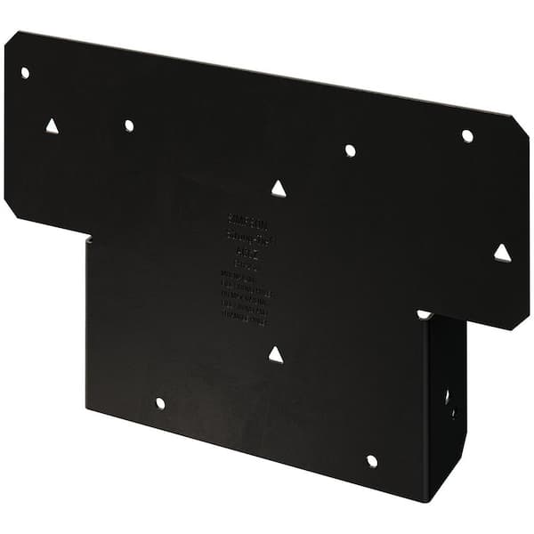 Outdoor Accents ACPC ZMAX, Black Powder-Coated Adjustable Post Cap for 6x Lumber