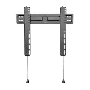 Universal Ultra Slim Fixed Wall Mount for most 32 in. - 55 in. TVs, Black [UL Listed]