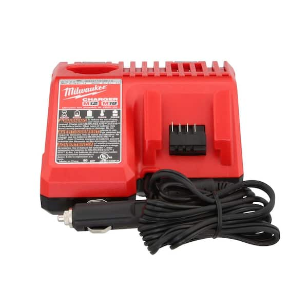 milwaukee battery charger for car