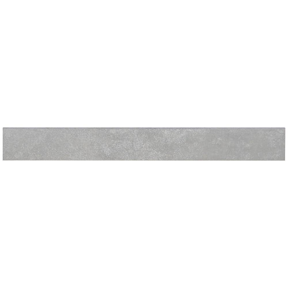 Ivy Hill Tile Forge Slate Gray 2.83 in. x 23.62 in. Matte Porcelain ...