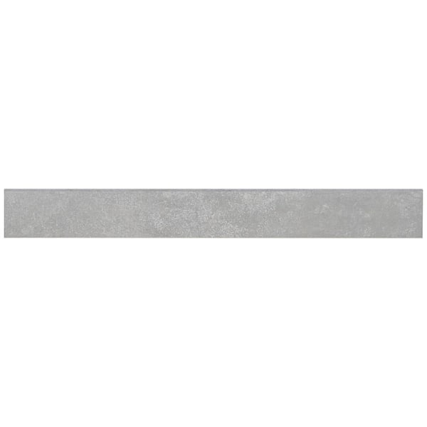 Ivy Hill Tile Forge Slate Gray 2.83 in. x 23.62 in. Matte Porcelain ...