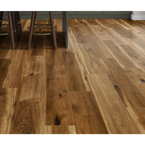 Eastcourt Hickory 9.44 in W x 47.64 in L Waterproof Hybrid Resilient Flooring (25.01 sq. ft. /case)