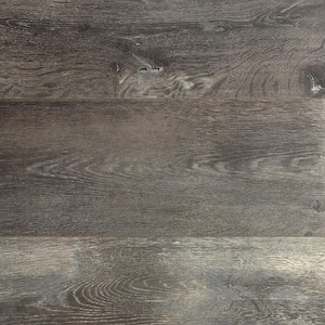 Dowden Gray Oak 12 mm T x 6.34 in. W x 47.72 in. L Water Resistant Laminate Flooring (16.80 sq. ft./case)
