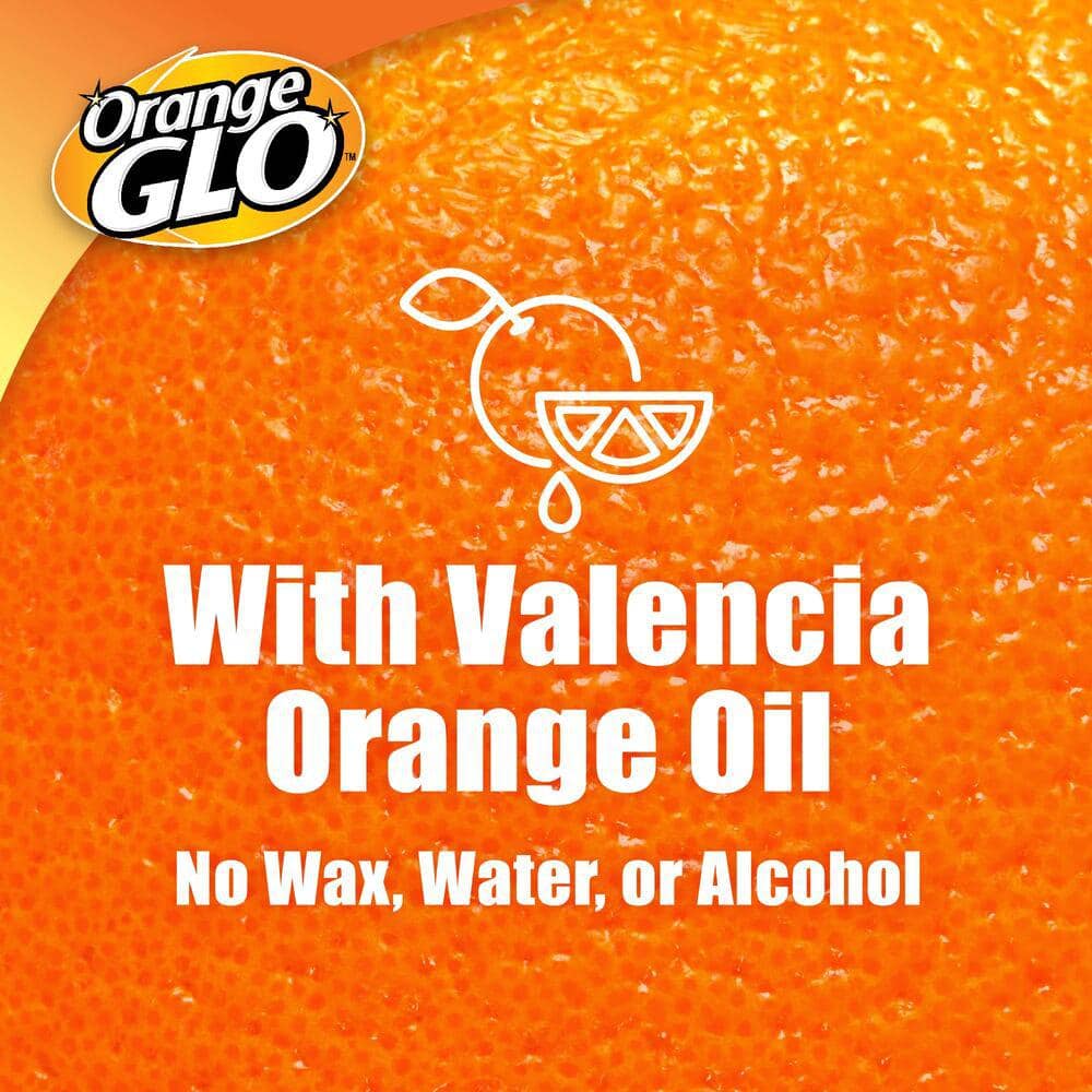 Orange Scented 16 fl oz Wood Cleaner and Polish Spray