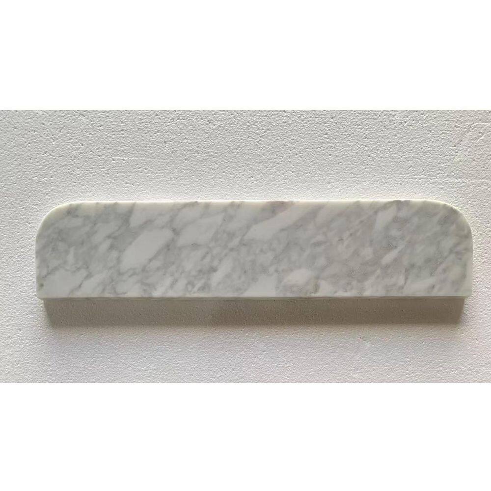 18.19 in. W Carrara Marble Vanity Sidesplash in White price history on PriceWatchPro