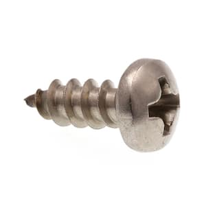 Everbilt #4 x 3/4 in. Phillips Pan Head Zinc Plated Sheet Metal Screw  (14-Pack) 806161 - The Home Depot