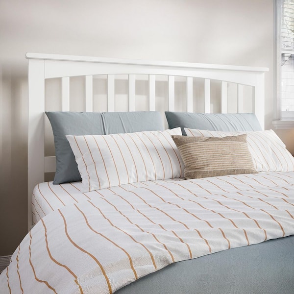 AFI Mission Full White Headboard