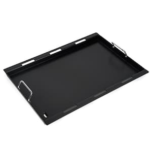 Universal Flat Top Griddle Ceramic Nonstick Coated Full-Size for Weber Genesis II 300 Series Gas Grills