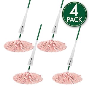 Wonder Microfiber Wet Mop with Built-in Wringer (4-Pack)