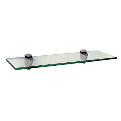 Shelf Panel Glass Clear 27.6x5.9 