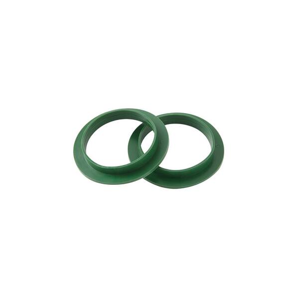 Everbilt 11/2 in. Sink Drain Pipe Flanged Rubber Washer (2Pack