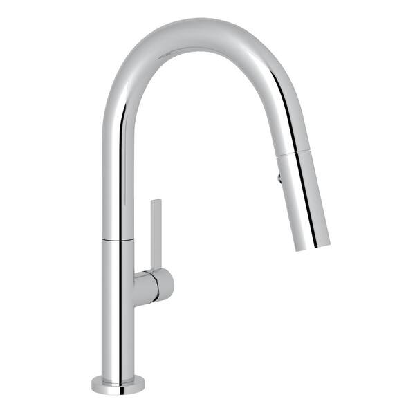 ROHL Modern Lux Single-Handle Bar Faucet in Polished Chrome