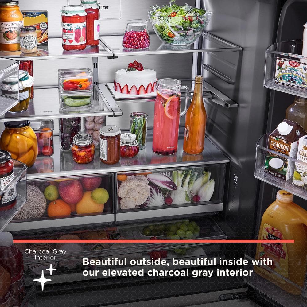 Stainless Steel 27 Cu. Ft. Smart French Door Refrigerator