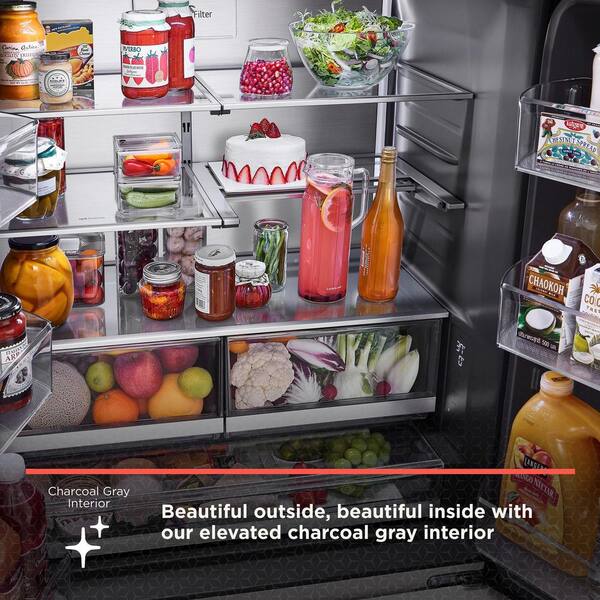 LG STUDIO 27 cu. ft. SMART Counter Depth 3-Door French Door