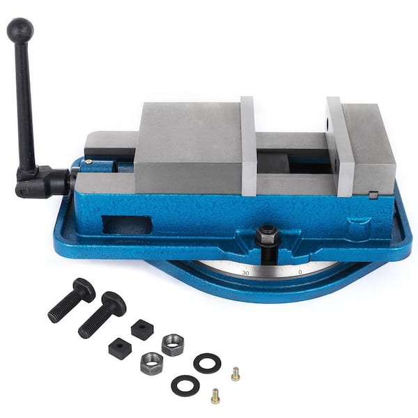 3 in. Milling Vise, Heavy Duty Bench Clamp Vise, High Precision Clamping, 360° Swiveling Base CNC Vise