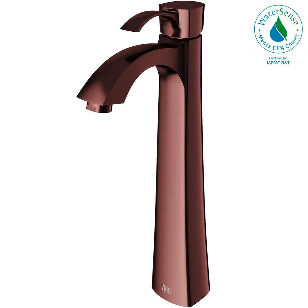 Otis Oil Rubbed Bronze Single Handle Vessel Sink Faucet