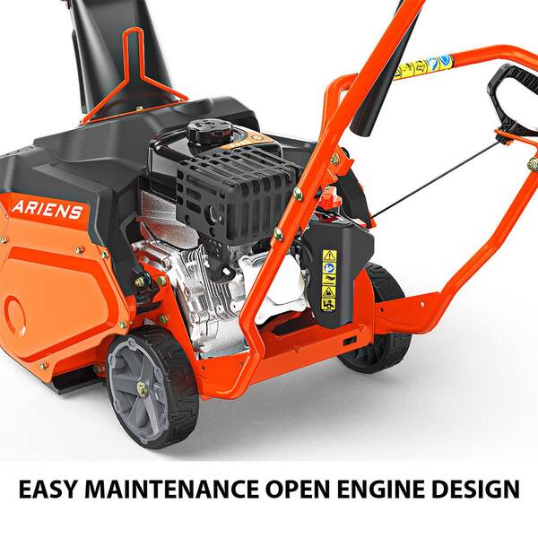 Ariens Professional Ss 21 In 208 Cc Single Stage Manual Chute Recoil Start Gas Snow Blower 938024 The Home Depot