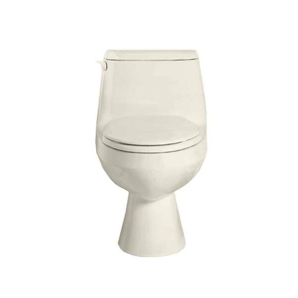 American Standard Cadet 1-Piece 1.6 GPF Round Front Toilet in Linen-DISCONTINUED