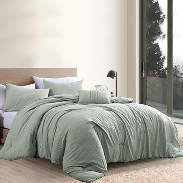 Sage Green Full Size Bedding - Bedding Design Ideas