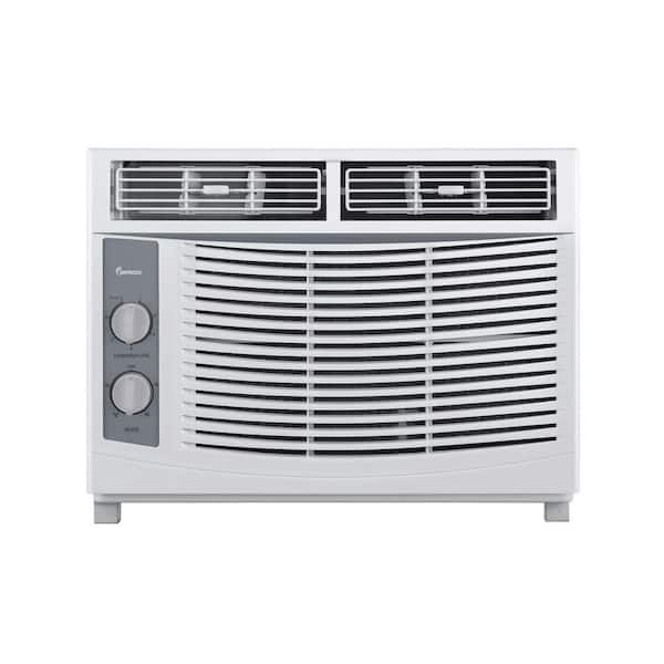 5,000 BTU 115-Volts Mechanical Controlled Mini Window Air Conditioner Cools 75-150 Sq. Ft. in White