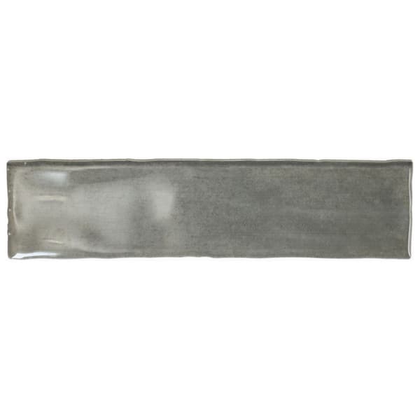Daltile LuxeCraft Rustic Ash 3 in. x 12 in. Glossy Ceramic