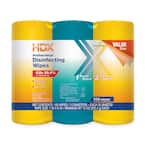 35-Count Fresh Scent and Lemon Scent Disinfecting Wipes (3-Pack)