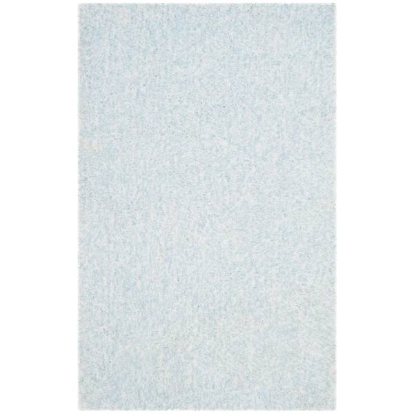 SAFAVIEH Jarrod Aqua/Light Blue 3 ft. x 5 ft. Solid Area Rug