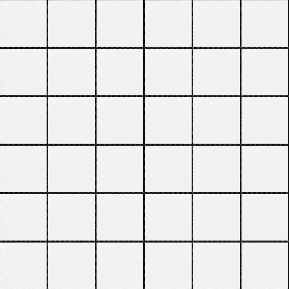 Source Pure White 11.69 in. x 11.69 in. Squares Matte Porcelain Mosaic Tile (0.949 sq. ft./Each) price history on PriceWatchPro