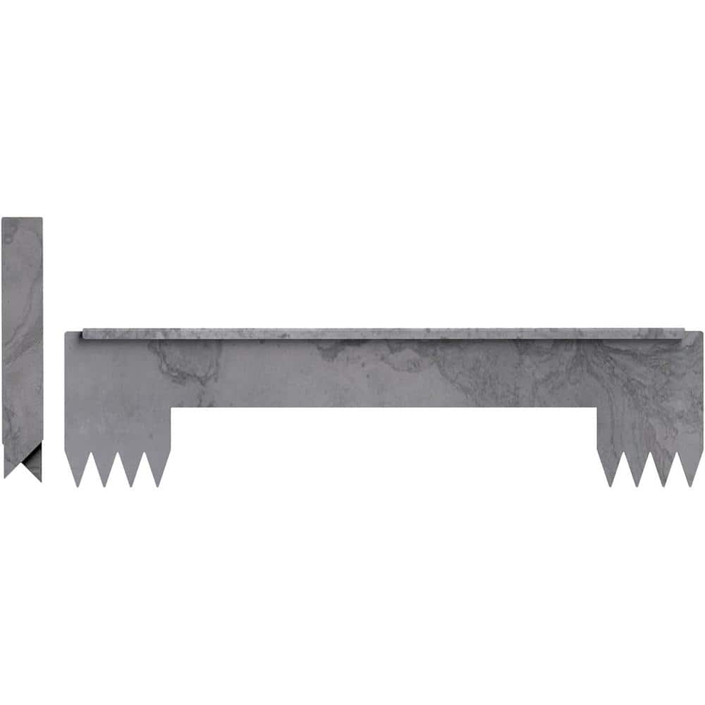 6 in. x 2 ft. Steel Hammer-In Landscape Edging Bridge Strip with Connector Clips price history on PriceWatchPro