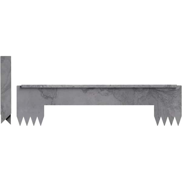 spca 8 in. x 2 ft. Steel Hammer-In Landscape Edging Bridge Strip