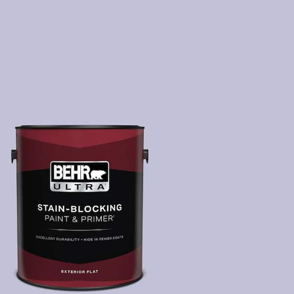 BEHR ULTRA 1 gal. #M550-3 Foxglove Flat Exterior Paint & Primer