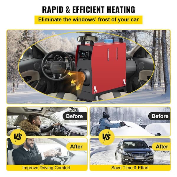 VEVOR Diesel Heater 17060 BTU Diesel Parking Heater 12-Volt Diesel Air  Heater with LCD Switch for Car ZCJRQFT5KWSBXYJKGV0 - The Home Depot