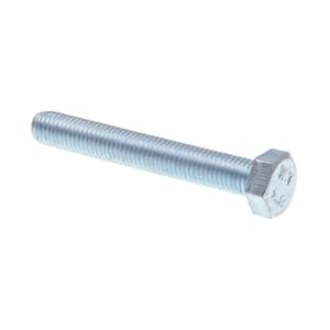 M7-1.0 x 50 mm Class 8.8 Metric Zinc Plated Steel Hex Head Cap Screws (10-Pack)