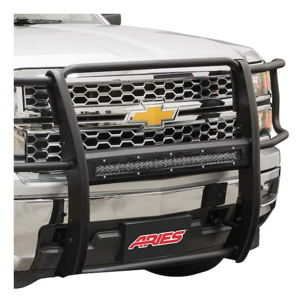 Aries Pro Series 30-Inch Black Steel Light Bar Cover Plate PC30MB - The ...